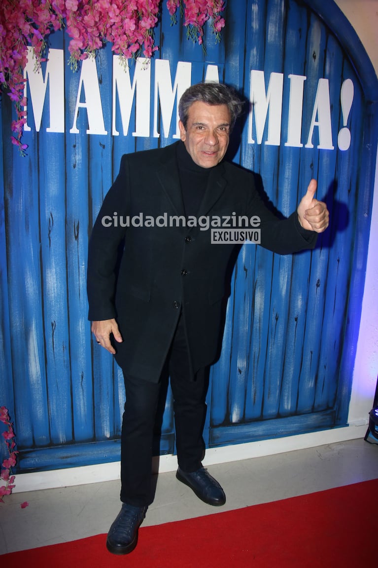 Marcelo de Bellis en el estreno de Mamma Mia (Foto: Movilpress).