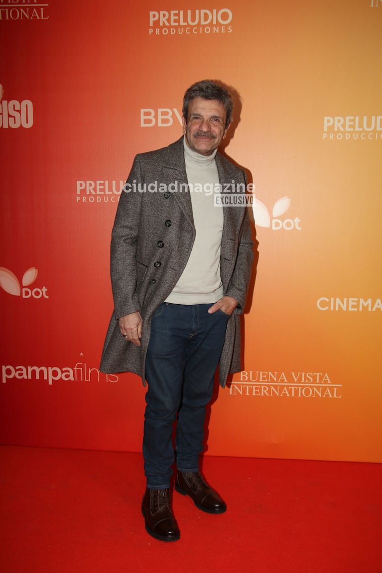 Marcelo de Bellis en el estreno de Yo Narciso (Foto: Movilpress).