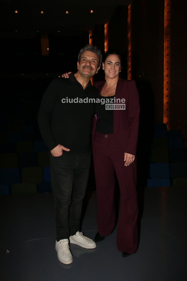 Marcelo de Bellis estrenó con la Nuestra y su esposa Marisol Grasso lo acompañó (Foto: Movilpress).