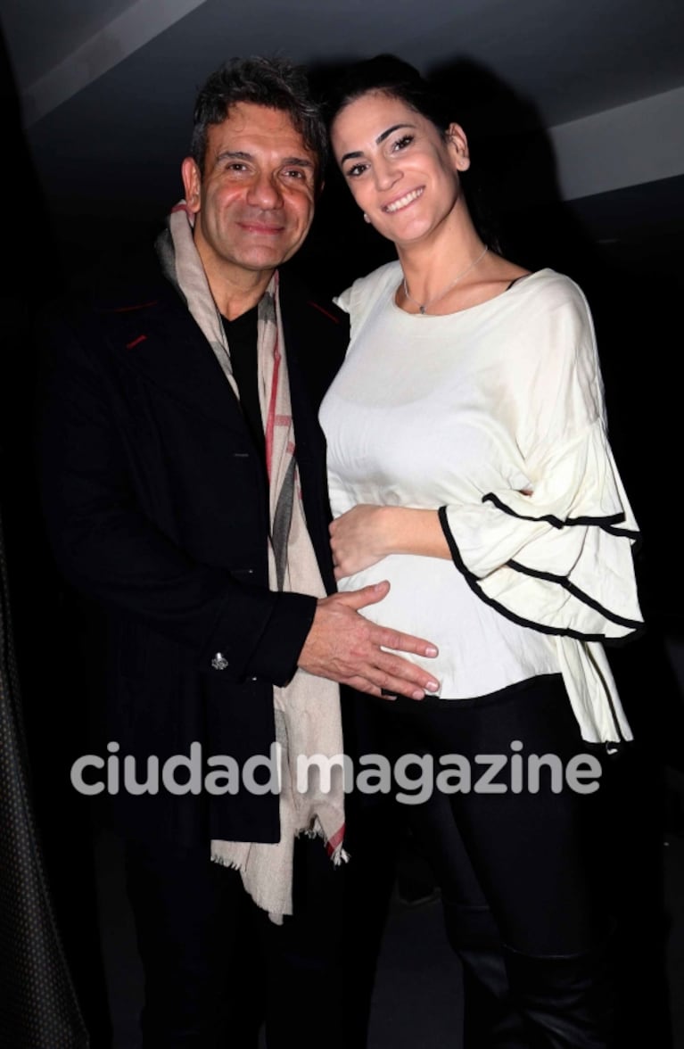 Marcelo de Bellis, pura felicidad con su mujer, embarazada de cinco meses