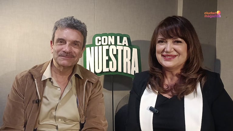 Marcelo De Bellis y Patricia Etchegoyen hacen Con la Nuestra.