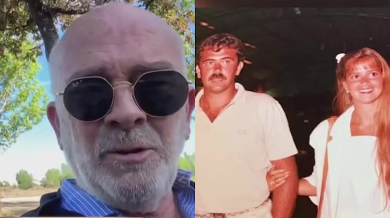 Marcelo Pelegri y Grecia Colmenares (Fotos: capturas Intrusos / América TV)