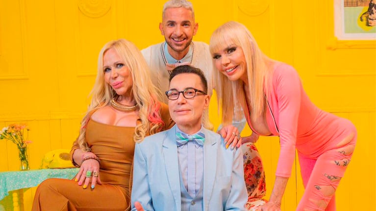 Marcelo Polino, Adriana Aguirre y Alejandra Pradón, protagonistas del video de Pochin