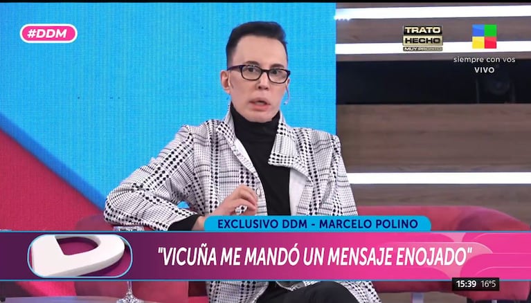 Marcelo Polino en DDM. Foto: captura América TV