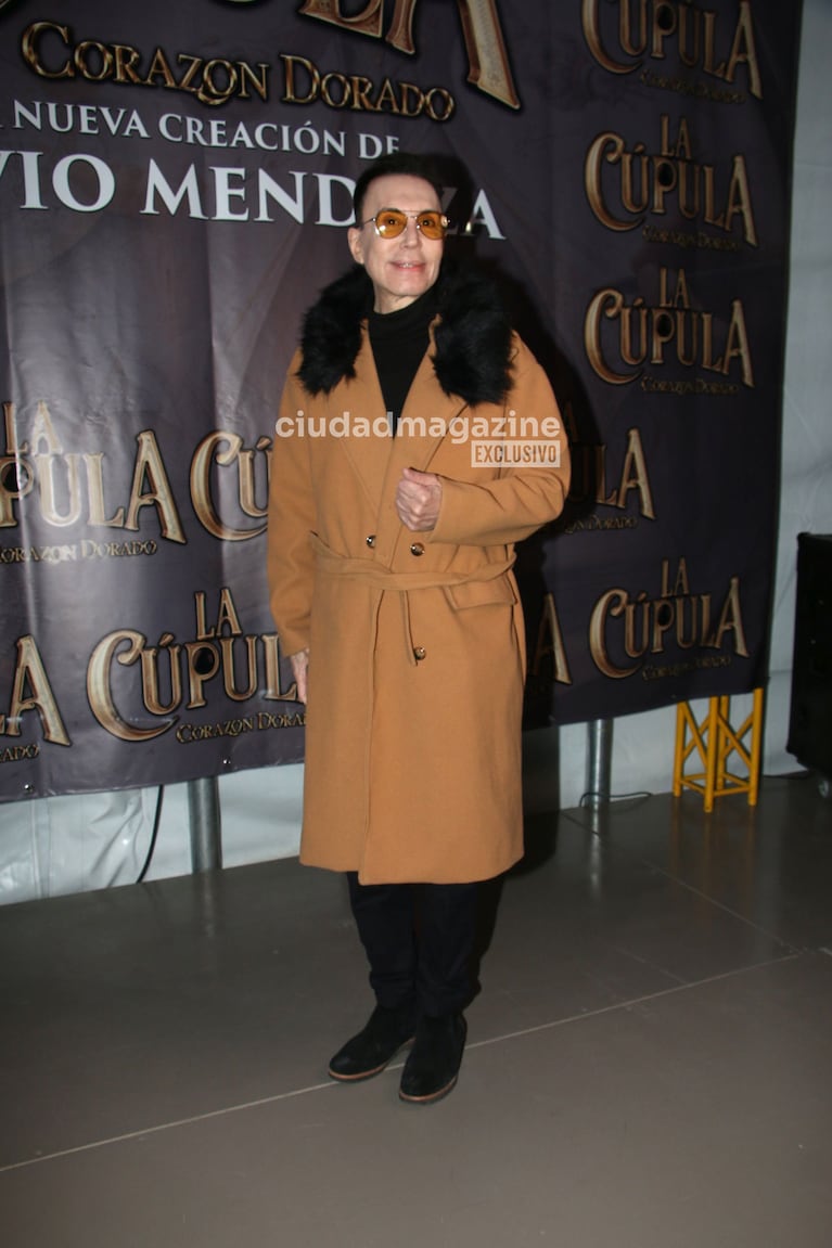 Marcelo Polino en el estreno de Flavio Mendoza, La Cúpula (Foto: Movilpress).
