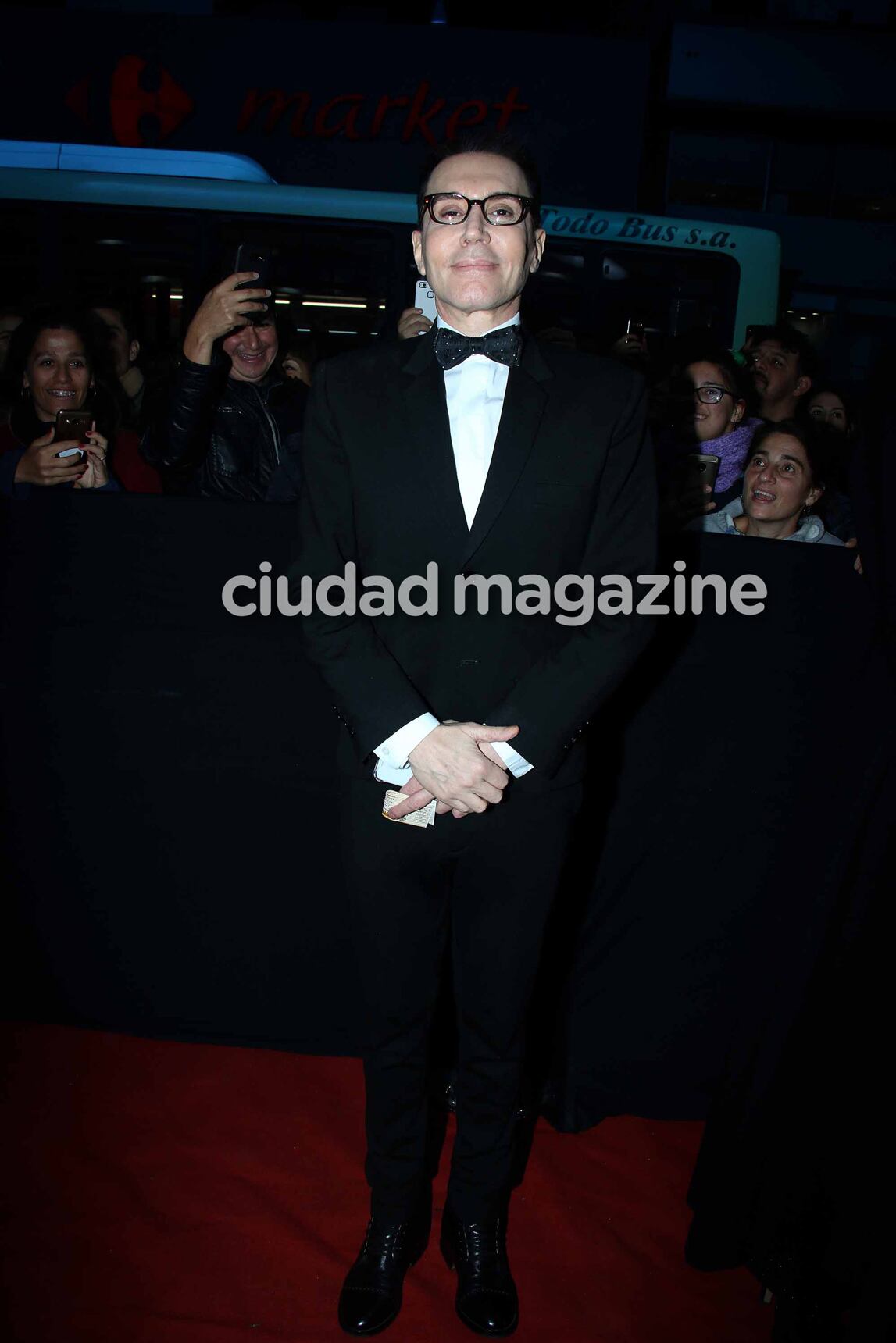 Marcelo Polino en la gala de Siddharta (Foto: Movilpress)