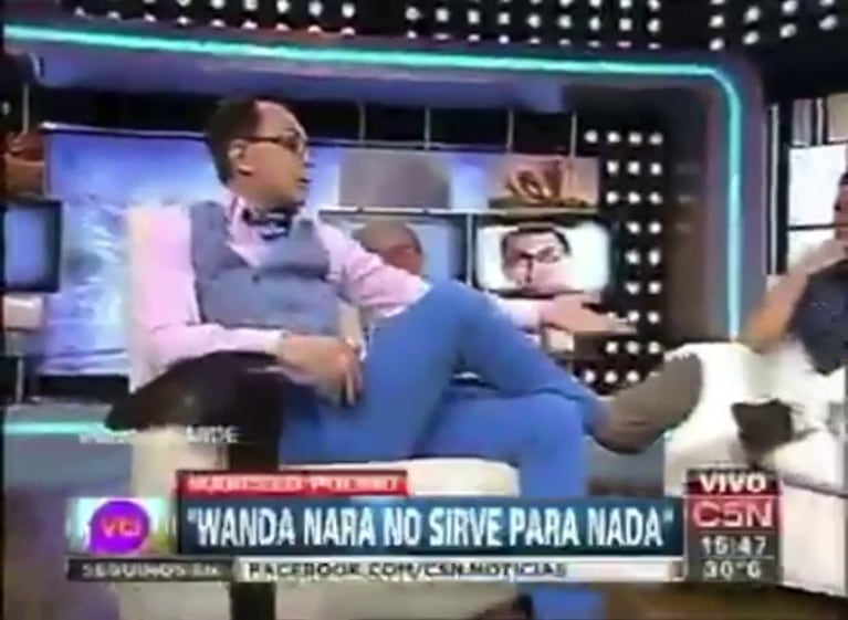 Marcelo Polino en Viva la Tarde (Foto: captura de C5N).