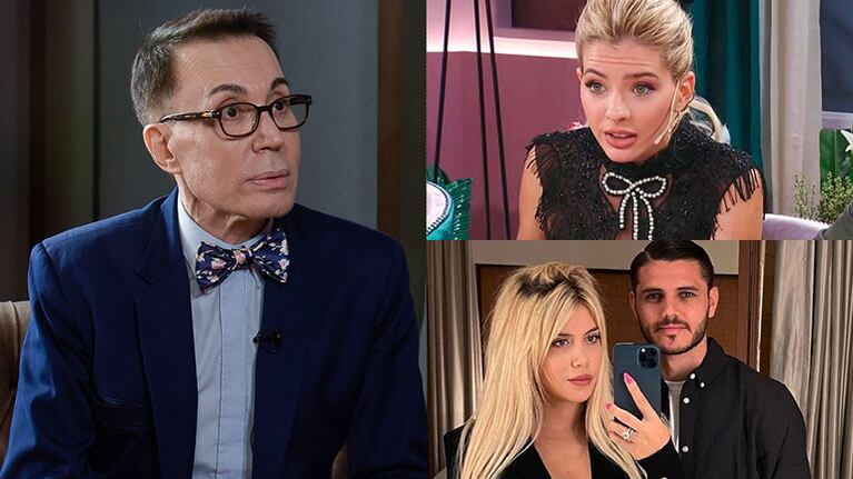 Marcelo Polino habló de la China Suárez, Wanda Nara y Mauro Icardi.