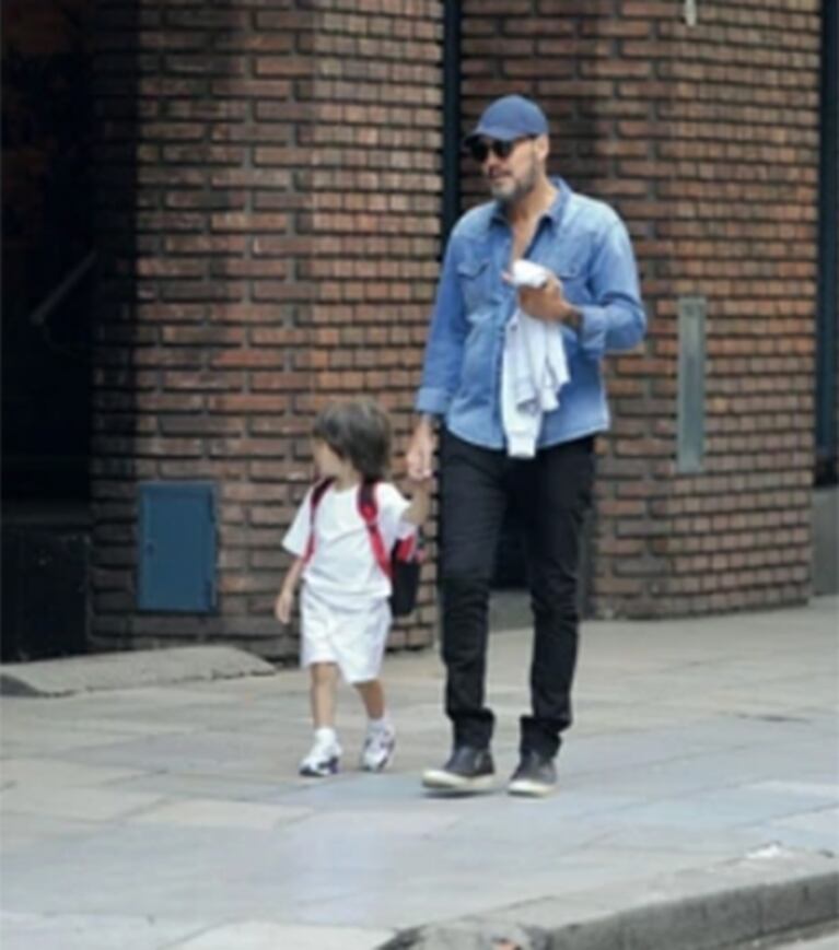 Marcelo Tinelli acompañó a Lolo en su primer día de clases: "La pasó muy bien y tenía ganas de empezar"