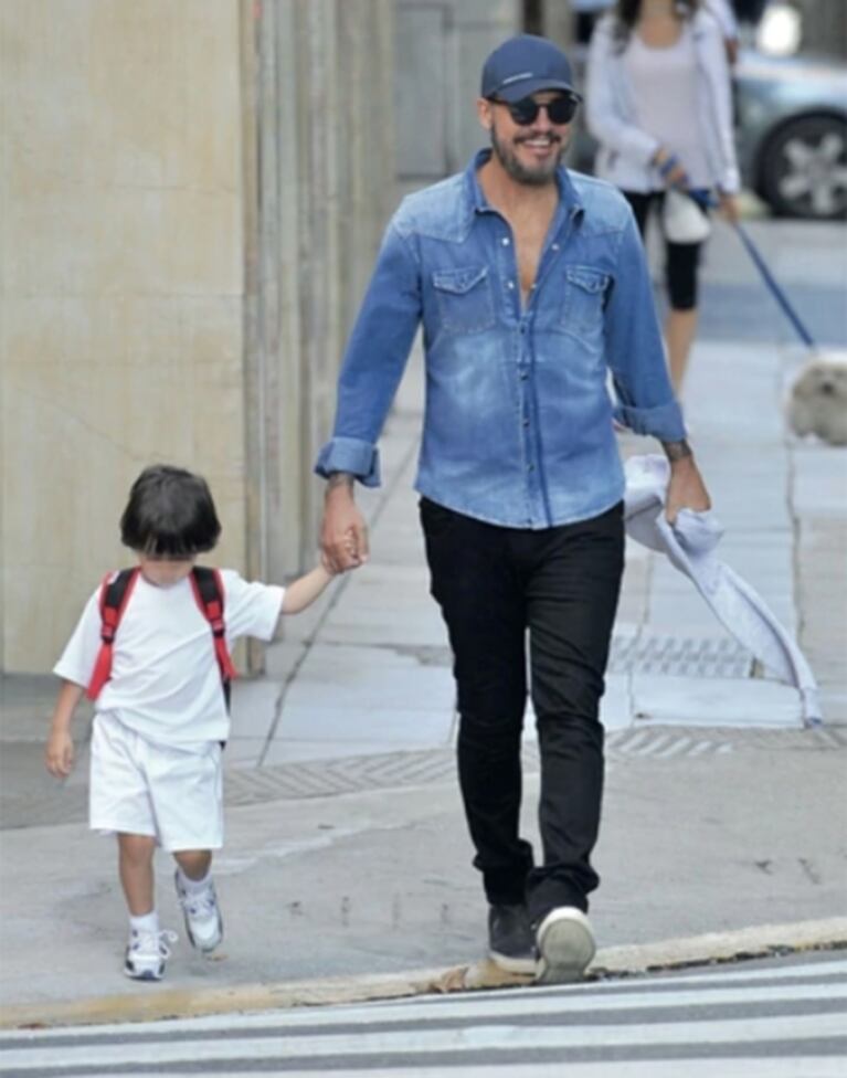 Marcelo Tinelli acompañó a Lolo en su primer día de clases: "La pasó muy bien y tenía ganas de empezar"