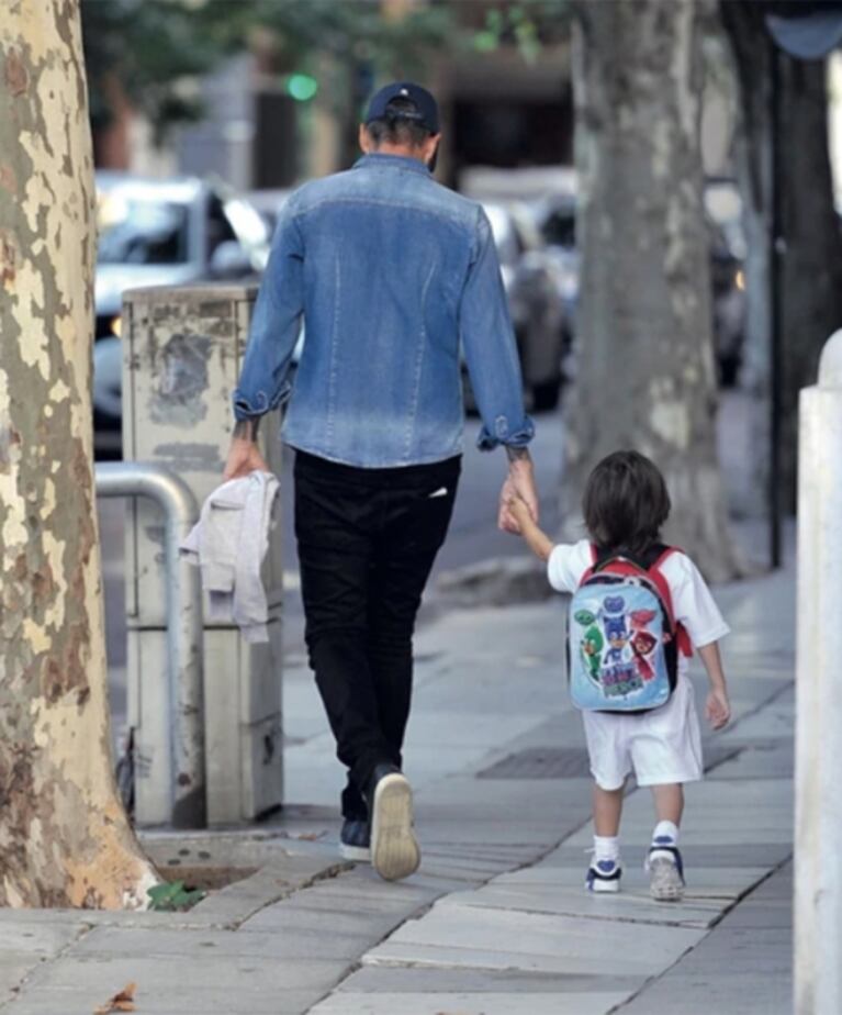Marcelo Tinelli acompañó a Lolo en su primer día de clases: "La pasó muy bien y tenía ganas de empezar"