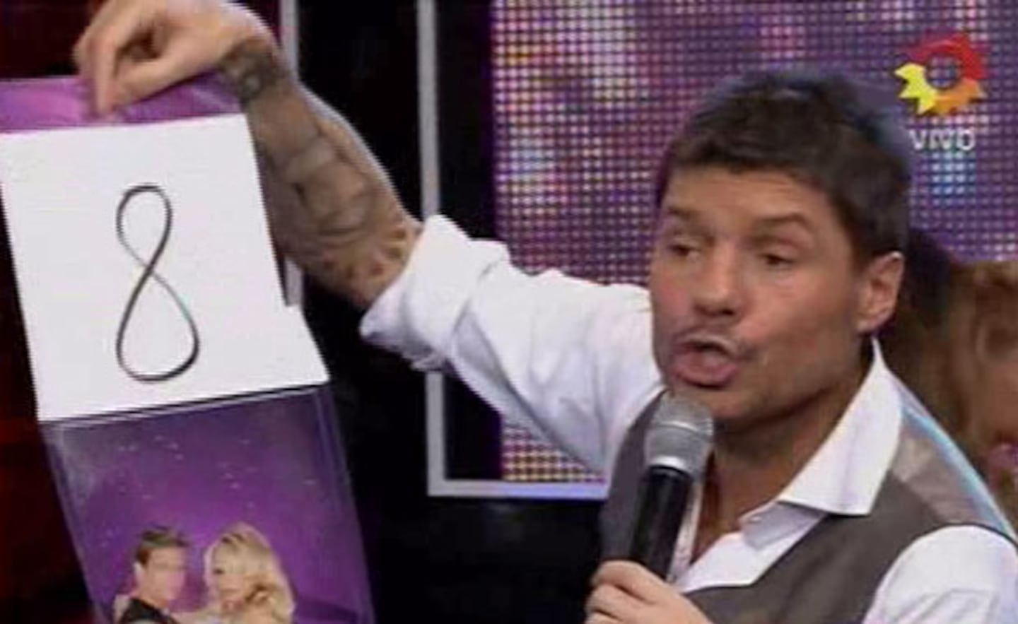 Marcelo Tinelli anunció a los sentenciados en Bailando 2011. 