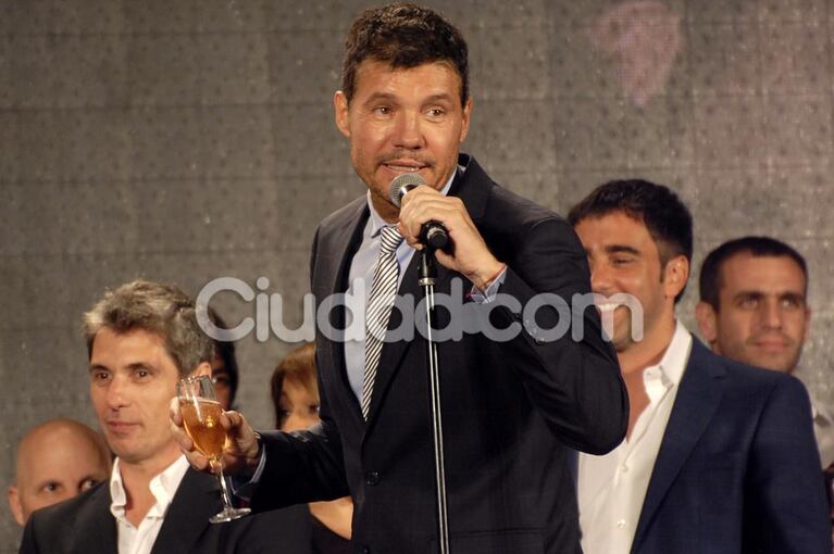 Marcelo Tinelli calienta motores. (Foto: Jennifer Rubio - Ciudad.com)
