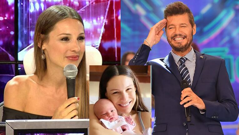 Marcelo Tinelli confirmó cuándo Pampita se reincorporará al jurado de La Academia tras el nacimiento de Ana.