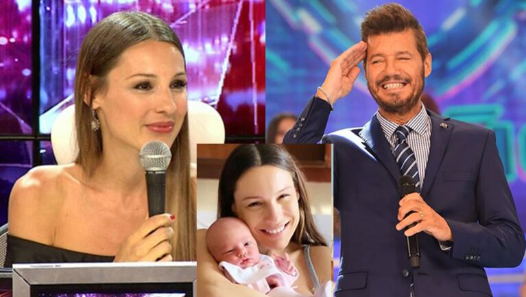 Marcelo Tinelli confirmó cuándo Pampita se reincorporará al jurado de La Academia tras el nacimiento de Ana.