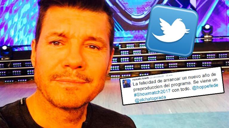 Marcelo Tinelli confirmó su regreso a la televisión en 2017