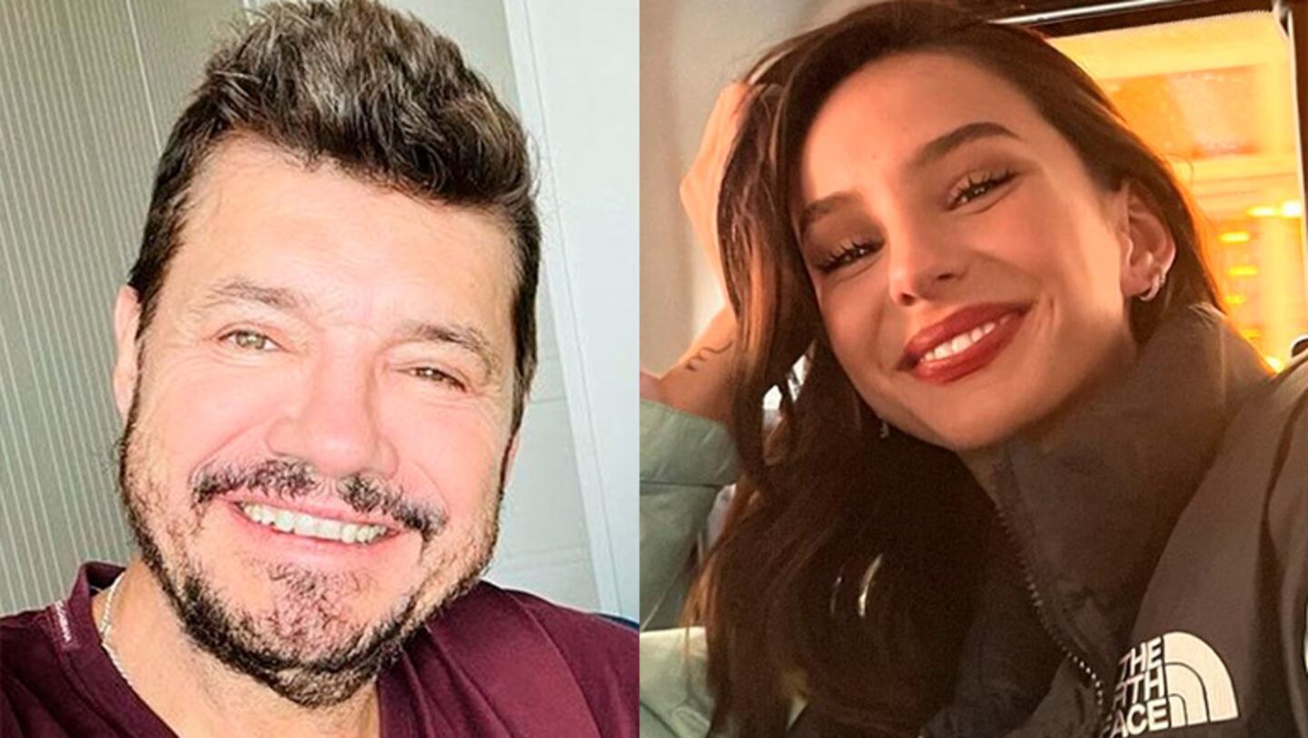 Marcelo Tinelli despidió en familia a su hija Juanita que se vuelve a París.