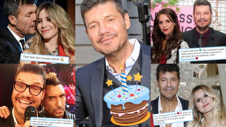 Marcelo Tinelli, emocionado en su cumpleaños: ¡espiá los cariñosos saludos de Guillermina y su familia!