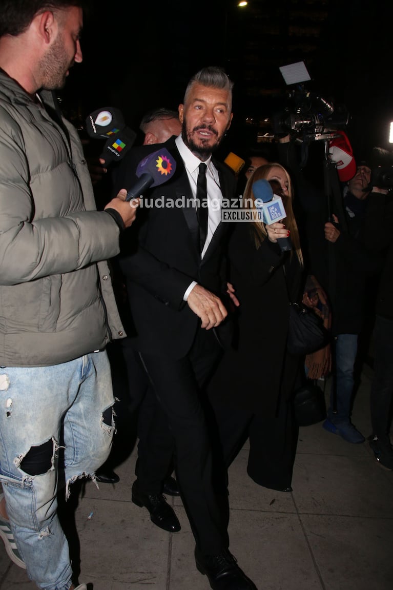 Marcelo Tinelli en el desfile de Atelier Pucheta Paz (Foto: Movilpress).