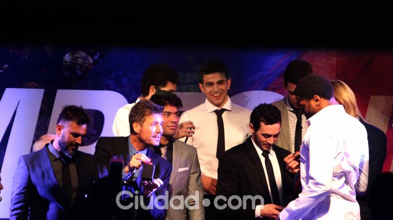 Marcelo Tinelli, Guillermina Valdés y más famosos de festejo (Fotos: Movilpress).