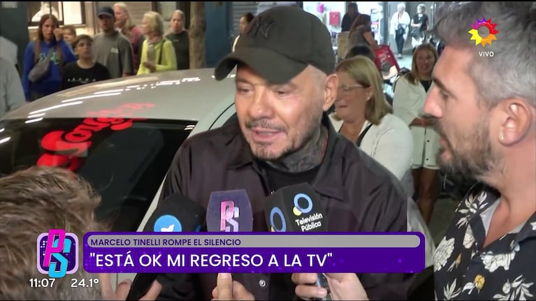 Marcelo Tinelli habló en Puro Show (Foto: captura de eltrece).