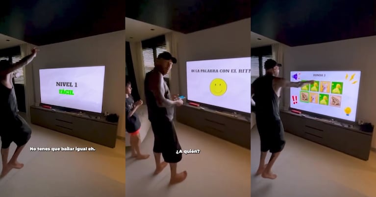 Marcelo Tinelli jugó al challenge del momento y sus hijos lo liquidaron: “No bailes” | Créditos: Captura @marcelotinelli