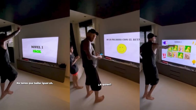 Marcelo Tinelli jugó al challenge del momento y sus hijos lo liquidaron: “No bailes” | Créditos: Captura @marcelotinelli