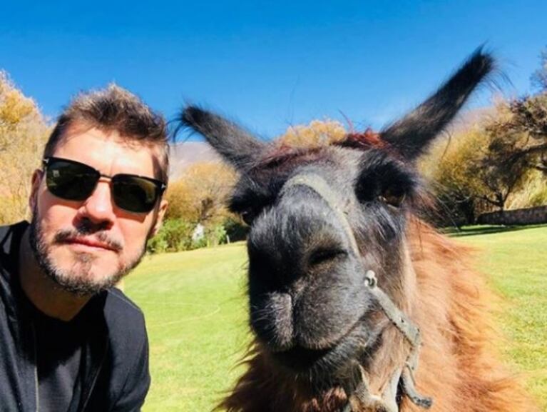 Marcelo Tinelli junto a Guillermina Valdés y Lolo, de vacaciones en Jujuy: las postales del viaje familiar