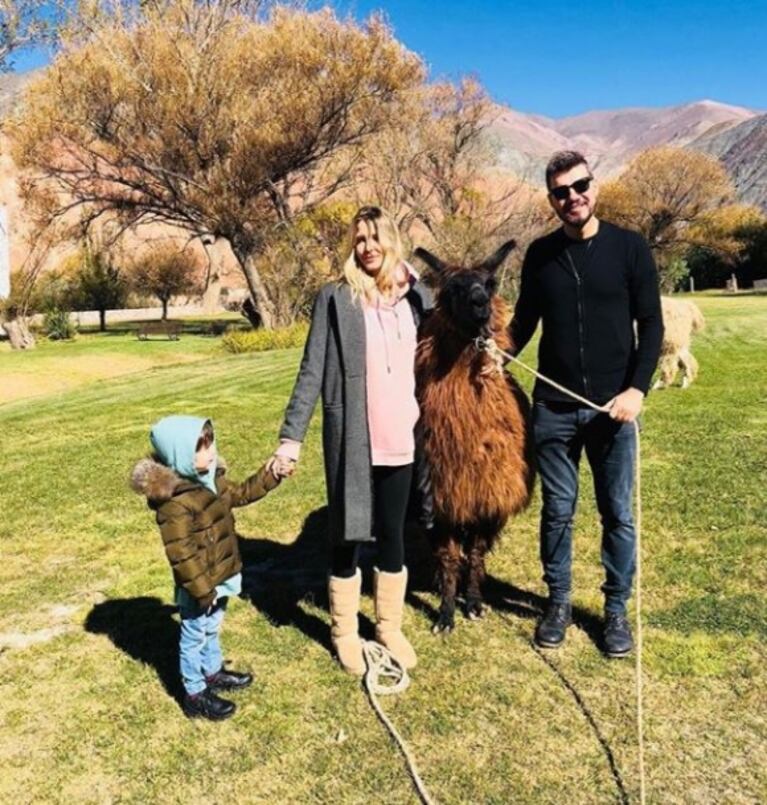 Marcelo Tinelli junto a Guillermina Valdés y Lolo, de vacaciones en Jujuy: las postales del viaje familiar