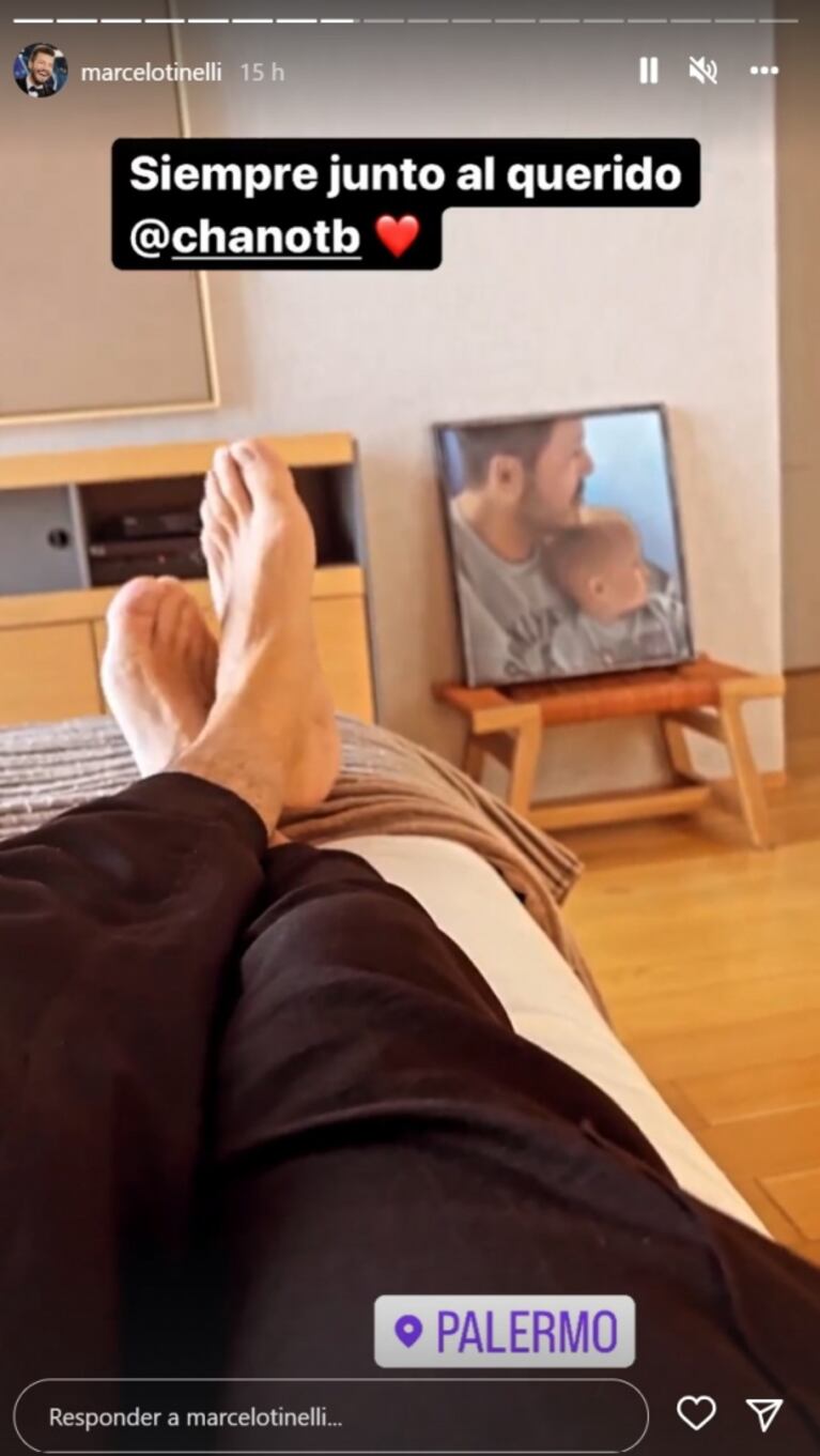 Marcelo Tinelli le dedicó un cariñoso mensaje a Chano Charpentier tras su nueva internación