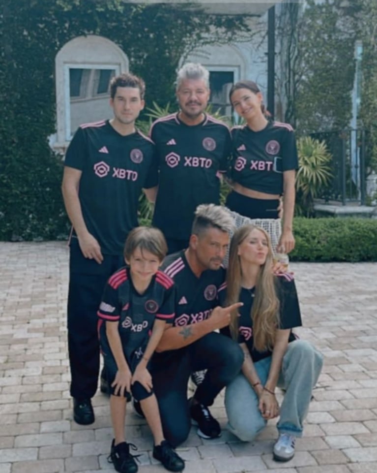 Marcelo Tinelli le dedicó un dulce mensaje a su hija Cande, la única que no viajó a Miami con la familia