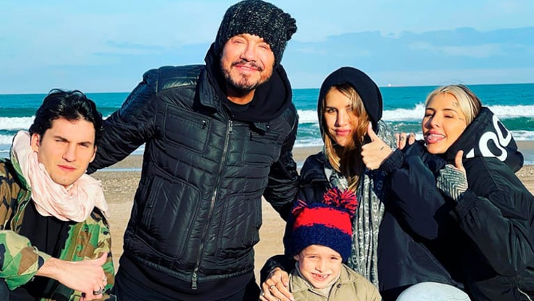 Marcelo Tinelli les dedicó un dulce mensaje a sus hijos con fotos retro de cada uno.