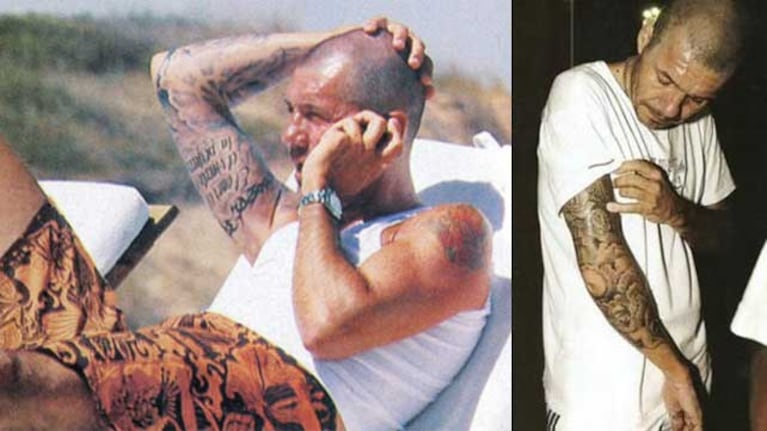 Marcelo Tinelli planea tatuarse el brazo izquierdo