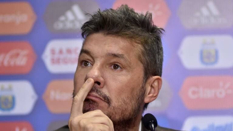 Marcelo Tinelli prometió construir la nueva cancha de San Lorenzo en menos tres años