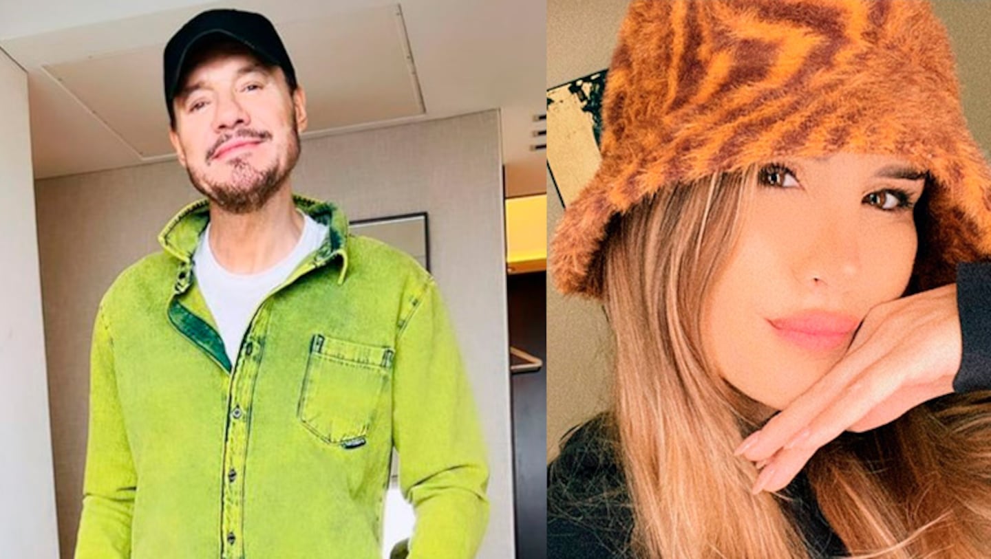 Marcelo Tinelli sorprendió con un look verde limón súper llamativo de la marca de su hija Mica.