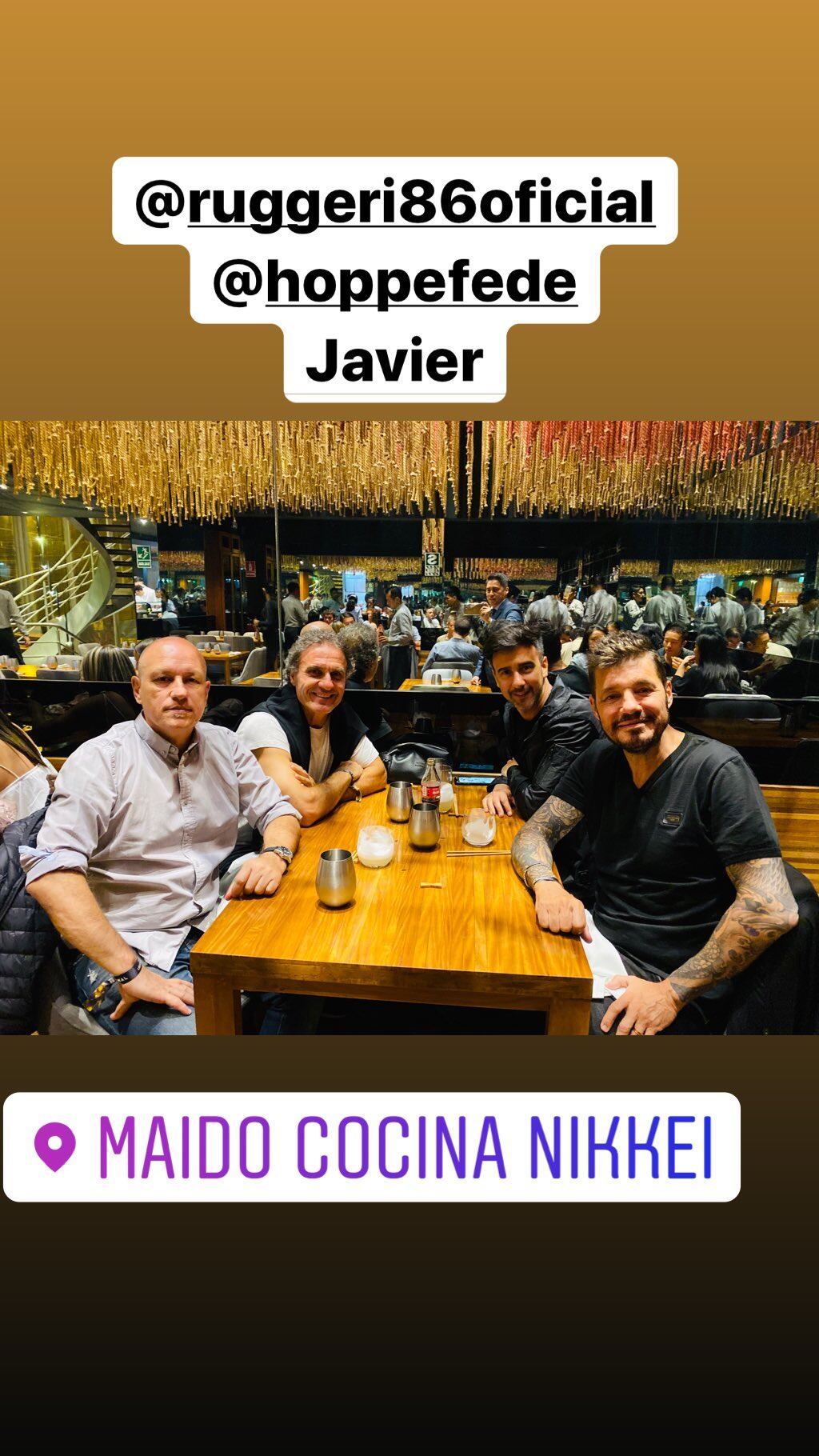 Marcelo Tinelli viajó a Lima para ver la final de la Copa Libertadores entre River y Flamengo