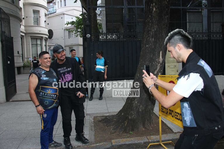 Marcelo Tinelli votando (Fotos: Movilpress)