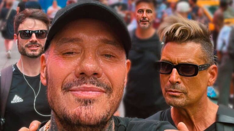 Marcelo Tinelli y El Tirri en los EE.UU. (Foto: Instagram @marcelotinelli)