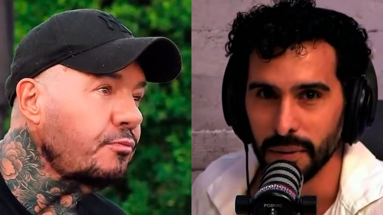 Marcelo Tinelli y Gabo Usandivaras.