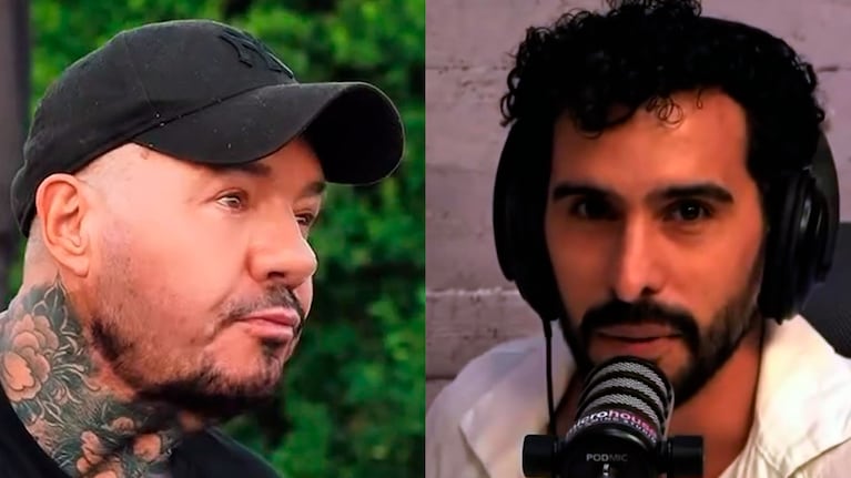 Marcelo Tinelli y Gabo Usandivaras.