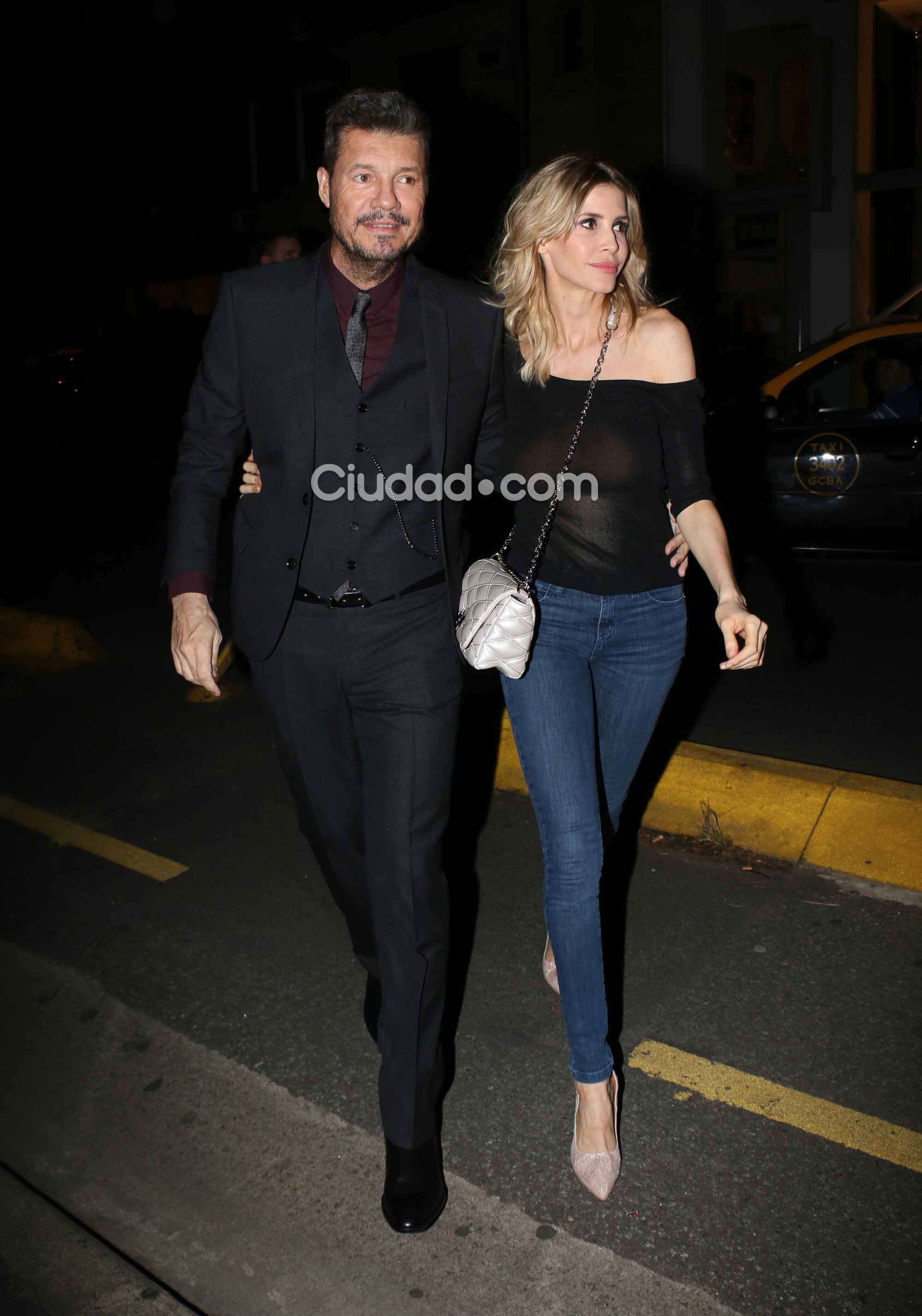 Marcelo Tinelli y Guille Valdés. (Foto: Movilpress)