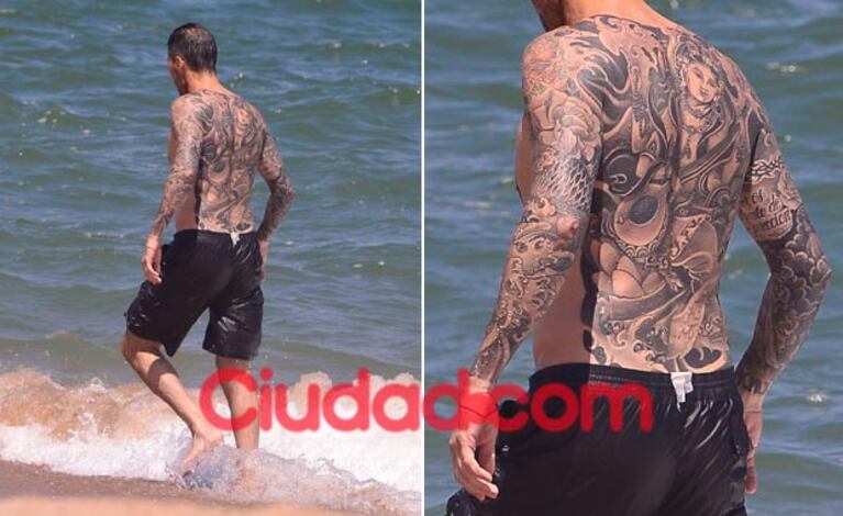 Marcelo Tinelli y Guillermina Valdes: amor y familia en Punta del Este (Fotos: TMPress). 