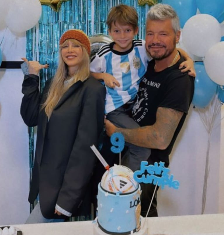 Marcelo Tinelli y Guillermina Valdés sorprendieron a Lolo con una torta inspirada en su ídolo: Lionel Messi