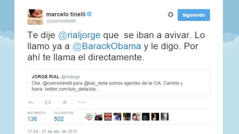 Marcelo Tinelli y Jorge Rial respondieron los dichos de Luis D Elia (Fotos: Web).