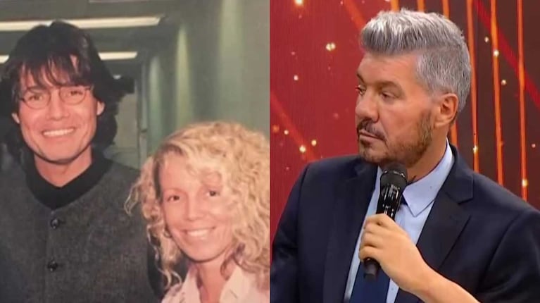 Marcelo Tinelli y María Vilariño (Fotos: capturas eltrece y América TV)