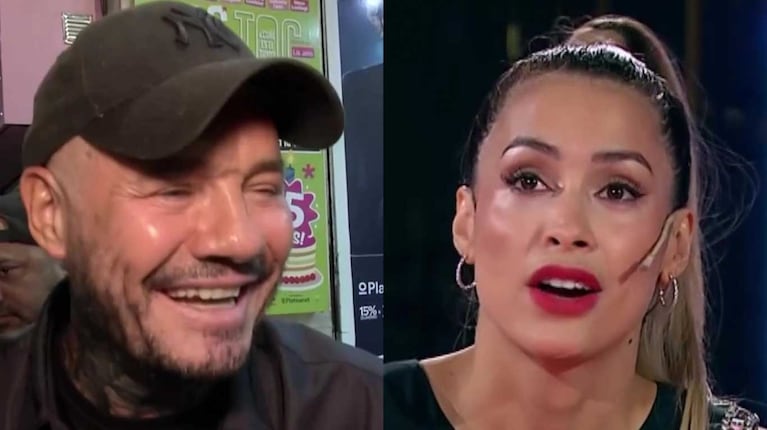 Marcelo Tinelli y Milett Figueroa (Foto: captuas América y eltrece)