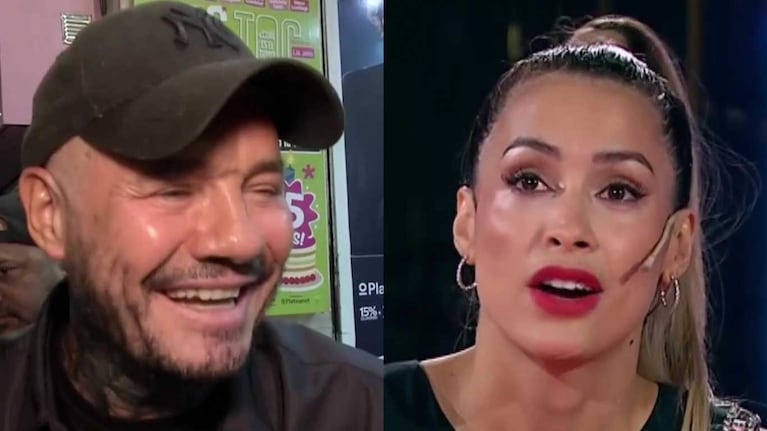 Marcelo Tinelli y Milett Figueroa (Foto: captuas América y eltrece)