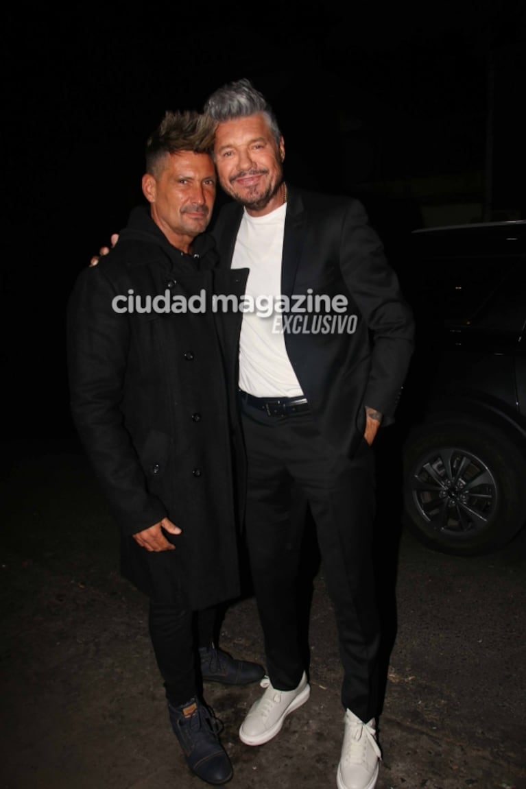 Marcelo Tinelli y Momi Giardina coincidieron en un evento en medio de rumores de romance: las fotos 