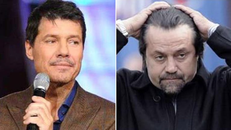 Marcelo Tinelli y Ricardo Caruso Lombardi: se verán en Tribunales. (Fotos: Ideas del Sur y Web)