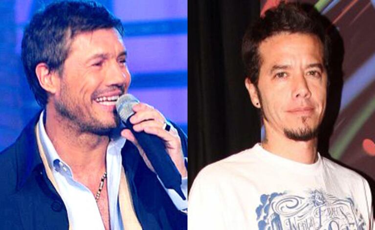 Marcelo Tinelli y Sebastián Ortega, un enfrentamiento que crece. (Fotos: archivo Web)